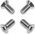 Stainless Steel Brake Disc Rotor Screws Compatible/Replacement For Acura & Honda 936-000-601-40-H (Pack of 4)...
