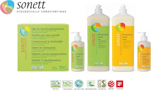 Sonett Organic Dishwashing Liquid (1 Count Calendula, 10 Fl.Oz) Certified Organically Grown...