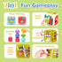 6 in One Activity Cube Toys for Baby 18M+, Montessori Educational Learning Fine Motor Skills Toys Gifts for Toddlers Boys Girls Age 2 3 (White)...