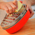 Cheese Grater Citrus Lemon Zester with Food Storage Container & Lid - Perfect For Hard Parmesan Or Soft Cheddar Cheeses, Ginger, Vegetables, Butte...