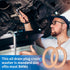 M12 Copper Oil Drain Plug Crush Washer Gasket Fits for BMW, M12 x 17 x 1.5, 10 Pack...