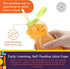 Special Supplies Honey Bear Straw Cup For Babies, 4-Pack, Fun Animal-Shaped Baby Led Weaning Training Drink for Straw Training and Weaning...