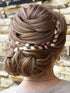 Jakawin Leaf Bride Wedding Hair Vine Gold Hair Piece Bridal Hair Accessories for Women and Girls HV179 (Rose Gold)...