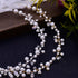 ULAPAN Pearl Wedding hair vines for Bridal and Bridesmaids, Crystal Headband Hair Accessories for Women and Girls...