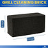 Grill Cleaning Brick, Griddle Cleaning Block, Reusable, Black, 2 Pack...