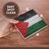 3dRose CST_156963_3 National Flag of Palestine Painted onto a Brick Wall Palestinian Ceramic Tile Coaster (Set of 4)...