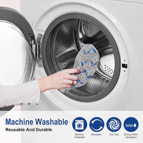 Vacuum Mop Replacement Pads for ECOVACS DEEBOT X1 OMNI Turbo T10 T20 Robot Vacuum Cleaners and X2 Omni Vacuum Cleaner?4 Pack?...