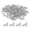 uxcell 120Pcs Hex Socket Grub Screw, M2.5x6mm 304 Stainless Steel Head Socket Set Screws Flat Point Grub Bolt for Door Handles, Light Fixture Repa...