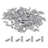 uxcell 120Pcs Hex Socket Grub Screw, M2.5x6mm 304 Stainless Steel Head Socket Set Screws Flat Point Grub Bolt for Door Handles, Light Fixture Repa...