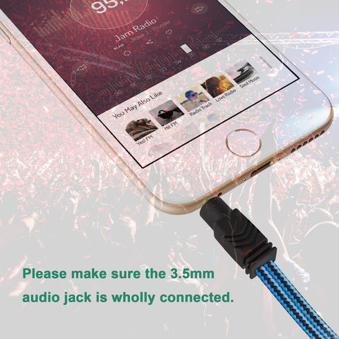 Headphone Splitter for 2 Headphones 2 Way 3.5mm Adapter Aux Cable Mini Jack Male to Dual Female Stereo Audio Y Splitter Couple Adapter Compatible ...