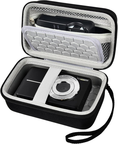 Comecase Digital Camera Carrying Case Compatible with CAMKORY/for VAHOIALD/for Canon PowerShot G7X/ for Kodak Pixpro/for Sony DSCW800 Compact Smal...