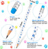 Chinco Paw Print Pencils Dog Paw Pencils Wooden Writing Novelty Pencils with Erasers for Kids Doggy Party Favors Welcome Back to School Party Supp...