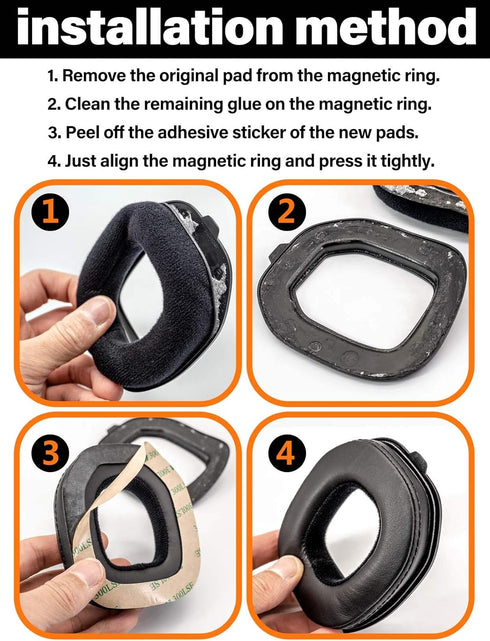 A50 Ear Pads Headband Compatible with Astro A50 a50 Gen 3 Gen 4 Gaming Headset I Replacement Ear Cushions (Not Suitable for Astro A50 Gen 1 Gen 2)...