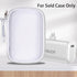 khanka Hard Travel Case with Anker 621 Nano Power Bank,5,000mAh Portable Charger,Case Only (White)......