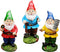 Miniature Garden Gnome Sets Fairy Garden Gnomes Outdoor Small Gnome Figurines Fairy Garden Accessories Gnome Garden Decorations...