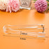 Roshtia 12 Pcs Plastic Serving Tongs Mini Kitchen Tongs Utility and Plastic Kitchen Scoops Clear Ice Scoop Mini Clear Buffet Scoop for Candy Desse...