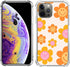 Indie Smile Face Flower Daisy Power Phone Case Compatible with iPhone 14 Pro Max, Hippie Retro 90s Orange Aesthetic Case for iPhone 14 Pro Max, Un...