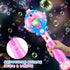 Beria Toys for Girls: Princess Toy Bubble Wand, Birthday Gifts for 3 4 5 6 7 8 Years Old Girl, Bubbles Machine Fairy Wands for Kids Light Up with ...