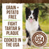 Merrick Fresh Kisses Natural Dental Chews Infused With Coconut And Botanical Oils For Medium Dogs 25-50 Lbs - 6 ct. Bag...