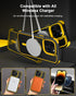 for iPhone 14 Pro Case, Compatible with MagSafe, Crystal Clear Case with Magnetic Ring, Multicolor Protective Shockproof Bumpers, Not Yellowing Sl...