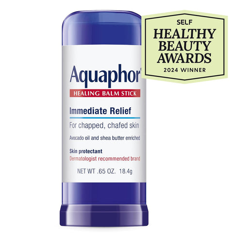 Aquaphor Healing Balm Stick, Skin Protectant with Avocado Oil and Shea Butter, 0.65 Oz Stick...