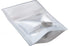 HANSER | Smell Proof Odorless Mylar Resealable Foil Pouch Bags with clear Window | Stand up bottom | Airtight | matte white | 100 Pieces | 3x4 inc...