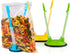 Baggy Rack For Ziplock Bag Holder Stand Adjustable/Hands Free Clip Food Storage Bag Holder For Ziplock Bag Stands / 3 Pack/3pcs...