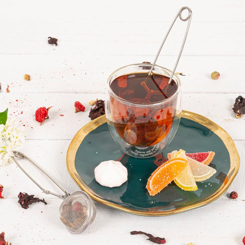 Snap Ball Tea Strainer 3 Pack Tea Infuser with Handle Tea Mesh Infuser Snap Ball Strainer Steep Loose Leaf Tea Infuser Fine Mesh Ball Tea Filter S...