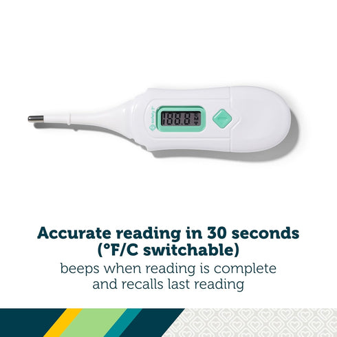 Safety 1st 3-in-1 Nursery Thermometer, Analog...