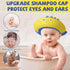 Baby Shower Cap Shield, Shower Cap for Kids, Visor Hat for Eye and Ear Protection for 0-9 Years Old Children,Cute Dinosaur shape Makes the Baby Ba...