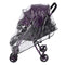 Baby Stroller Rain Cover, Transparent Weather Pushchair Protection Raincover Universal Waterproof Windproof for Pushchair Pram...