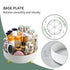 funest Makeup Perfume Organizer, 360 Degree Rotating Lazy Susan Cosmetic Desk Storage Lotions Display Case Round Tray with Large Capacity, for you...