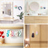Cunhill Adhesive Scrunchie Holder Organizer Wall Hair Accessories Organizer Wall Hooks Waterproof Scrunchy Storage Stick Scrunchies Hook Headband ...