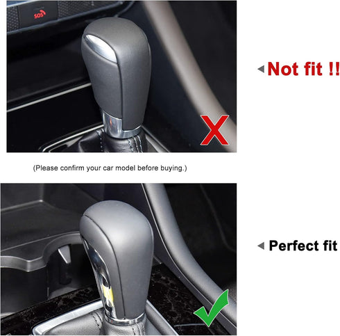 for Mazda 3 CX-30 2024 2023 2022 2021 2020 for Mazda CX-50 2024 2023 Accessories Sporty Car Auto Gears Panel Gear Shift Knob Cover Trim Cap -Carbo...