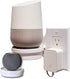 Mount Genie Smart Home Outlet Shelf: Hidden Cord Storage and Extra Custom Short Cords Great for Google Home, Nest, Security Cameras, Smart Speaker...