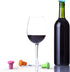 Bakerpan Silicone Wine Stoppers for Wine Bottles, Wine Bottle Stopper, Reusable Wine Corks - Set of 4...