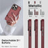 for iPhone 15 ProMax Case - Strong Magnetic Maroon Designed for iPhone 15 Pro Max Case 6.7”, Military Grade Drop Tested, Compatible with MagSafe, ...