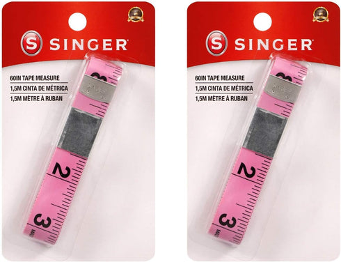 SINGER 60-Inch Tape Measure 2 Pack...