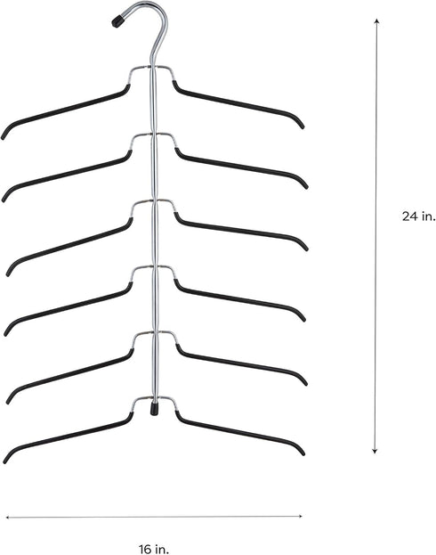 Organize It All 6 Tier Blouse Tree Hanger, Chrome...