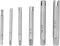 High Speed Steel Broken Tap Extractor Broken Screw Extractor Extractor A B C 3 Optional Set(6Pcs)...