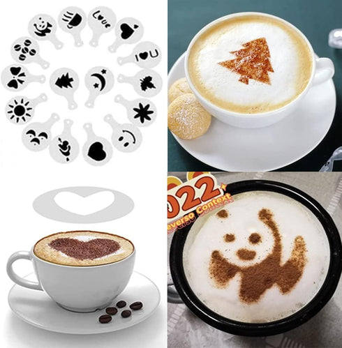 Rechargeable Milk Frother, 3-Speed Electric Handheld Frother for Coffee with 2 Whisks and Coffee Decoration Tool, Coffee Frother Mixer, Stand-up D...