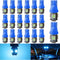 YM E-Bright T10 194 Led Bulb 168 W5W 2825 LED Light for Car Interior Lights Dome Map Trunk Dashboard Bulb License Plate Light 5050 5SMD DC 12V Ice...