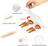 Barbeque Grill Basket, Portable BBQ Grilling Baskets with Long Handle, Stainless Steel Grilling Basket for Fish Vegetables Steak Shrimp Chops Outd...