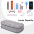 Pencil Case Large Capacity Pen Bag Big Stationery Storage Kit for Office Travel Cosmetic Pouch Arts and Crafts Supplies Organizer Multiple Compart...