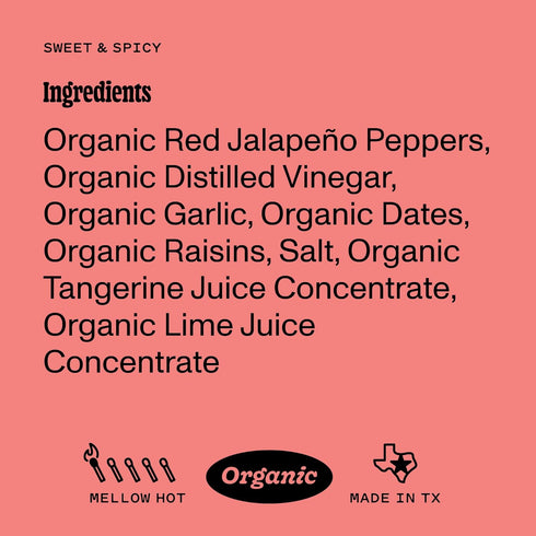 Organic Sriracha Hot Sauce by Yellowbird - Organic Chili Pepper Sauce with Red Jalapenos, Agave and Garlic - Plant-Based, Gluten Free, Non-GMO - H...