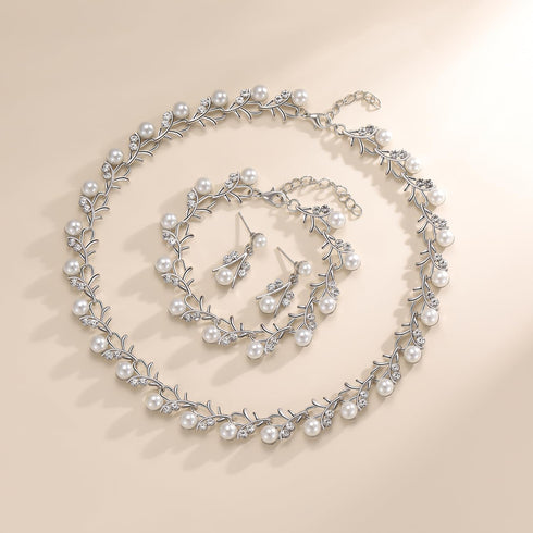 AILUOR Pearl Necklace for Women, Round Imitation Pearl Choker Necklace 20s Flapper Pearls Accessories for Gatsby Themed Party Dainty Beaded Choker...