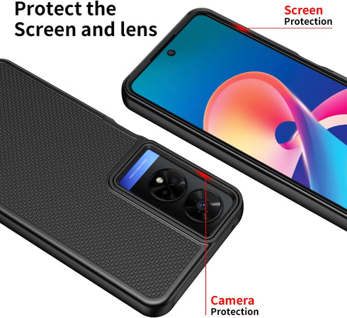 Case for TCL 50 XE 5G / TCL 50 XE Nxtpaper 5G Phone Cover,Military Grade Drop Series, Slim & Tough Phone Case with Port Protection Protective Anti...