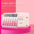 Mechanical Switch Calculator,Calculator Cute 12 Digit Large LCD Display and Buttons,Calculator with Large LCD Display Great for Everyday Life and ...