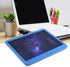 Laptop Cooler Cooling Pad, Portable Quiet Laptop Cooling Pad Stand with USB Stand Laptop Notebook Cooler for 14 Inch Below Notebook(Blue)...