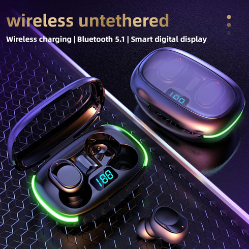 2024 New Version True Wireless Bluetooth Earbuds in-Ear Headphones Headset with Charging Case Compatible with Apple & Android, Dual Connect, Built...